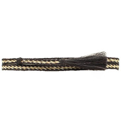 M&F® Men&rsquo;s Western Braided Tan Tassel Hatband 0211599