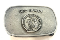 USS United States Steel Belt Buckle – Mon Valley Works Edgar Thomson 600 Heats