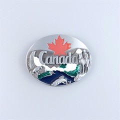 Canada Canadian Maple Leaf Wildlife Belt Buckle Boucle de Ceinture also US Stock