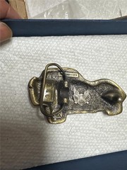 1979 CORVETTE STINGRAY LOGO BELT BUCKLE by Chicago Buckle Company