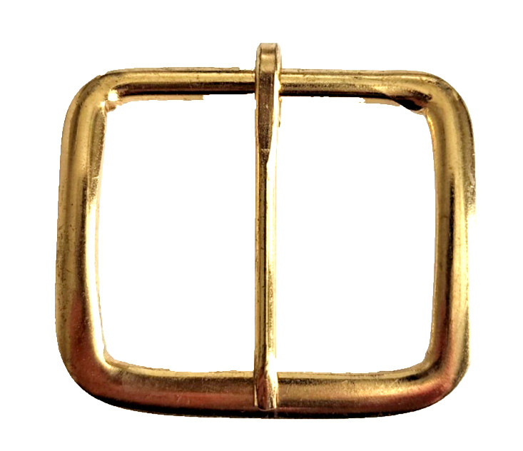 Men&rsquo;s Gold Tone Metal Belt Buckle 2 in x 1 5/8 in Fits 1 1/2 in Belt