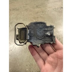 Vintage 1979 Train Car Caboose Belt Buckle Great American Buckle Co