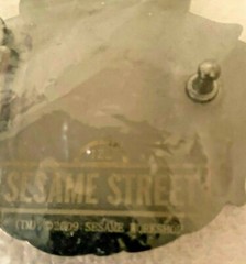 Sesame Street Cookie Monster 2009 Metal Belt Buckle