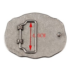 Country Music Belt Buckle Western Cowboy Native American (CMC-03)