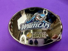 West Michigan Whitecaps Baseball Team Soybean Committee Belt Buckle