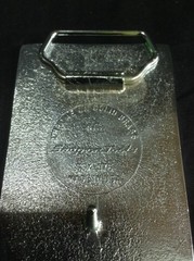 Snap On Belt Buckle Running Strong Chrome on Brass SSX-1176