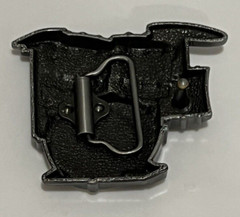 Drum Set Metal Enamel Belt Buckle Rock Music Entertainment Rock N Roll