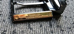 Versace Collection Italy Belt Buckle Gunmetal/Gold Metal