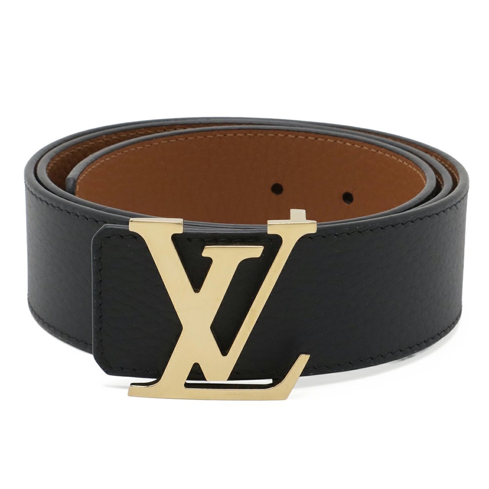 LOUIS VUITTON Suntulle Initial 40MM Reversible Belt Taurillon Leather
