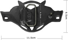 Men Gothic Funny Lovely Celtic Wild Wolf Fox Double Head Belt Buckle