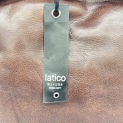 Latico Mens Sheldon Large Backpack Leather Brown