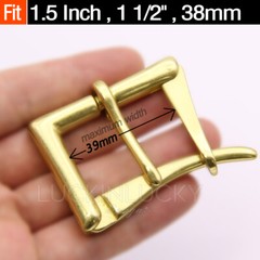 🌟 Brass Quick Release Belt Pin Buckle for 1.5&Prime; Belt Buckles for Firemen -Lot