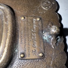 1976 Coca Cola 75th Coke Pop Soda Bottle Opener 70s Vintage Belt Buckle Freeship