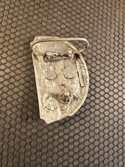 1989 Vintage Budweiser Beer Clydesdales Anhauser Collectible Belt Buckle