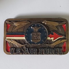 VTG 1991 US Air Force Belt Buckle American Commemoratives Limited Edition 905