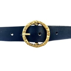 Handmade Solid Brass Belt Buckle USA | 1.5&Prime; « CIRCLE of LIFE » Artisan Buckle Men