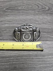 Cowboy Belt Buckle Law Enforcement To Serve And Protect An American Tradition