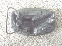 LANDING EAGLE BELT BUCKLE BUCKLES OF AMERICA MASTERPIECE COLLECTION BA-139