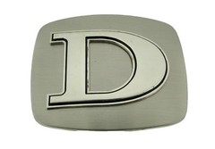 New Men Women Initial Letter D Belt Buckle Western Cowgirl Cowboy Rodeo Fashion