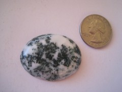Little AH Chinese Belt Buckle Stone 1 1/2&Prime; x 1 1/4&Prime;