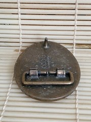 Vintage RONNY Belt Buckle By Oden – Made In USA – 2-3/4”x 2”