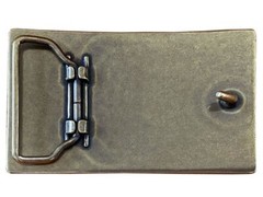 HA0707 Antique Brass Rhinestone Belt Buckle fits up to 1-1/2&Prime;(38mm) Belt
