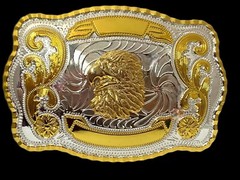 Eagle Rodeo Western Cowboy Style Belt Buckle Hebilla Vaquera Aguila