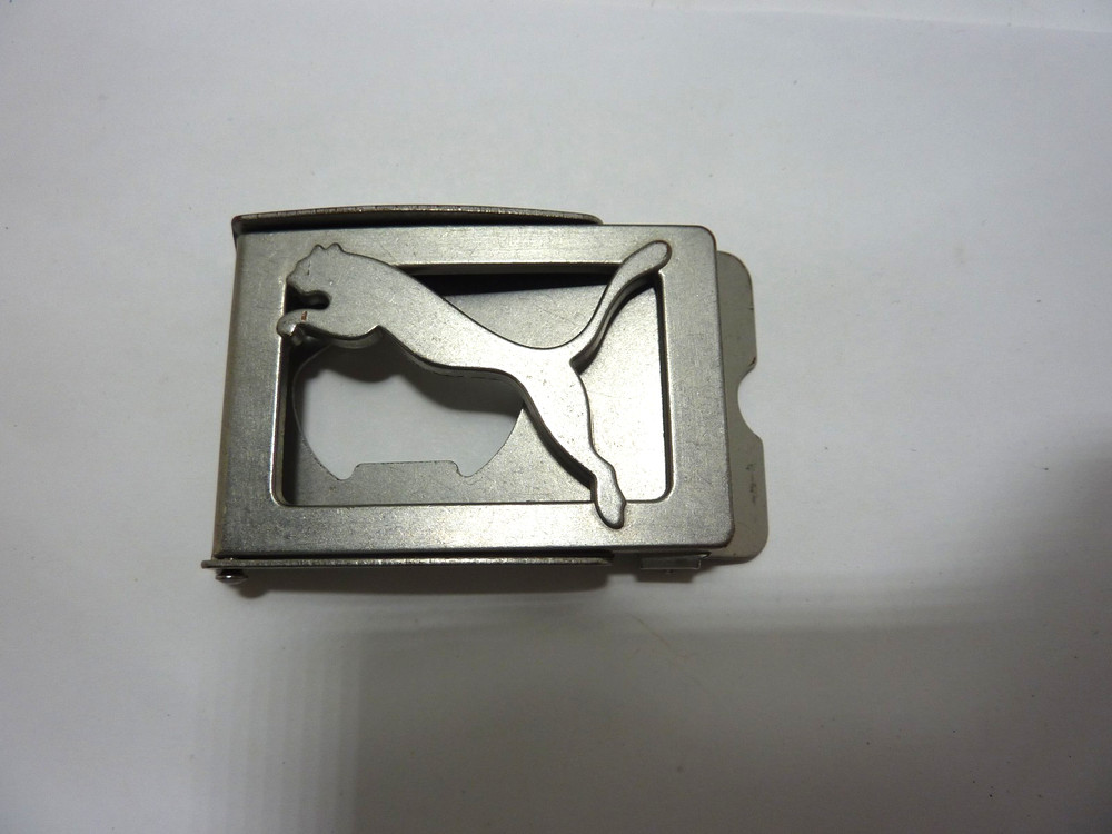 Genuine Puma REPLACEMENT Metal Belt Buckle 2.5&Prime; Wide x 1.7&Prime; Tall Inches