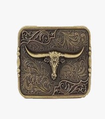 New Belt Buckle Texas Bull Head Cowboy Style # 3