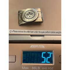 Native American Sun God Sterling Silver Belt Buckle