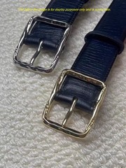 Made in Italy Jewelry-grade gold-plated belt buckle 23mm 35mm Width