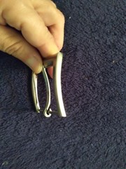 LOTS OF 3 REGULAR BUCKLE FOR 1 .4 IN WIDE BELT 3 SILVER BUCKLES