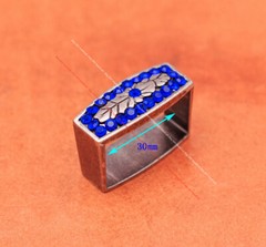 Luxury Crystal Rhinestone Western Cowboy Rodeo Belt Buckle Set Fit 30MM Strap