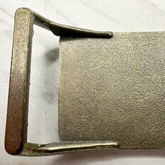 Vintage Shriners Fez Belt Buckle Red White Insert Masonic Fraternal