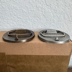 Two Texaco Safety Jamboree 1982 Belt buckles