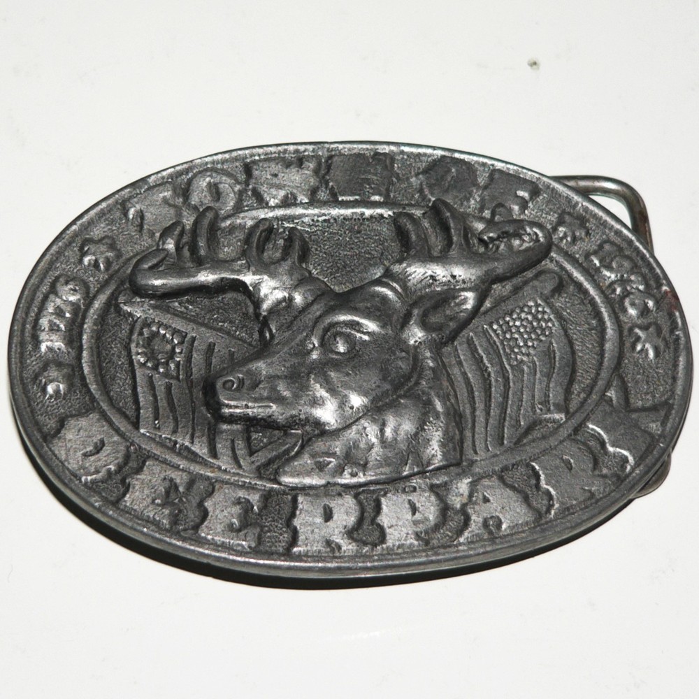 BELT BUCKLE – TOWN OF DEERPARK NY- VGC Textured relief finish. Limited Edition