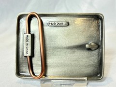 2006 Jack Daniels Belt Buckle Scenes From Lynchburg Tennessee Whiskey In Box
