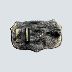 Article II The Right To Keep & Bear Arms Belt Buckle Eagle Shield Arrow USA Guns