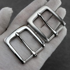 Replacement Stainless Steel Single Prong Belt Buckle for 3.3cm Wide Belts