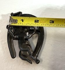 Metal Finish Belt Buckle with Horseshoe and Riding Jockey