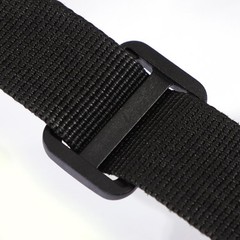 Travel Plastic Adjustable Backpack Glide Buckle Black 25mm Strap Width 8pcs