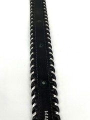 Circle Y Silver Laces Belt Lot 2 Straps 1 Crumrine Buckle Interchangeable