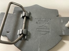 Harley-Davidson Classic Bar&Shield belt buckle.Gunmetal plaited.#99593-08VM.