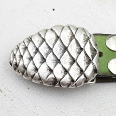 Pine Cone Belt Buckle – Rustic Natural Metal Belt Buckle
