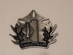IRON CROSS DISORDER / STAR Metal Belt Buckle