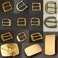 Solid Brass Belt Buckle Men&rsquo;s / Women&rsquo;s Pin Belt Buckles For 1.5 inches Belt USA
