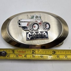 Case Tractor Belt Buckle VTG International Harvester IH Farmer Farming Cowboy