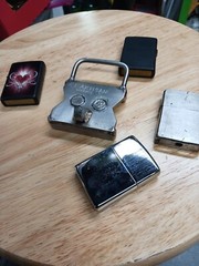 ZIPPO BELT BUCKLE HOLSTER -Handmade- STAINLESS – RT ARTISAN WORKS