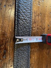 Alexander James Reid style Sterling Silver Belt Buckle Set NuBelt 38-41-1.3/8🦬✅