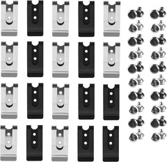 20 Pcs Buckle Spring Hook Belt Clip Holster Sheath Belt Clip Metal Mini Double